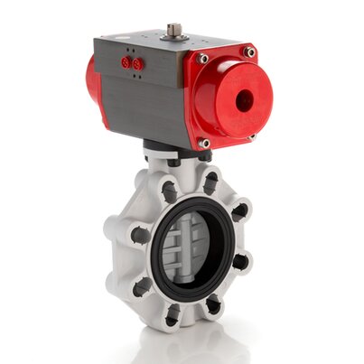 FKOC/CP DA - Pneumatically actuated butterfly valve DN 40:65