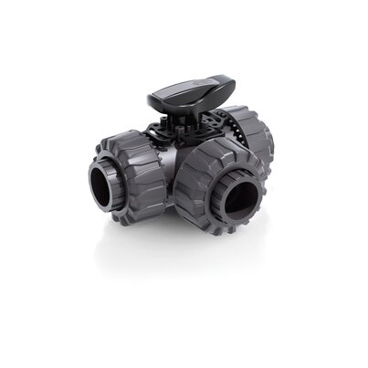 TKDIV - DUAL BLOCK® 3-way ball valve