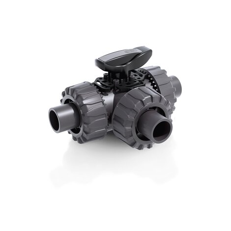 LKDDV - DUAL BLOCK® 3-way ball valve DN 10:50