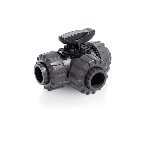 TKDLV - DUAL BLOCK® 3-way ball valve