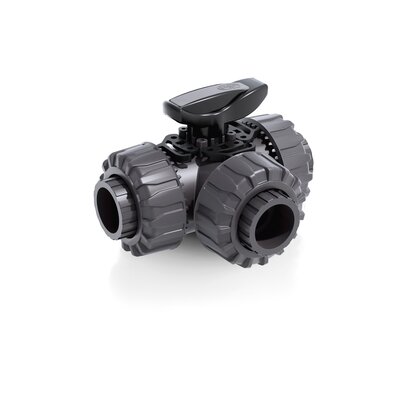 LKDLV - DUAL BLOCK® 3-way ball valve DN 10:50