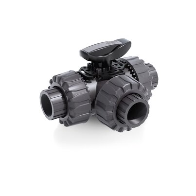 LKDNV - DUAL BLOCK® 3-way ball valve DN 10:50