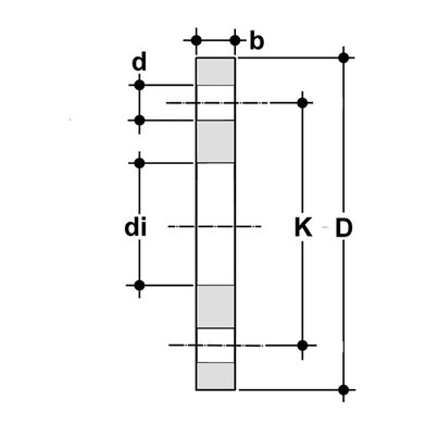 OKAB - Profile backing ring PP