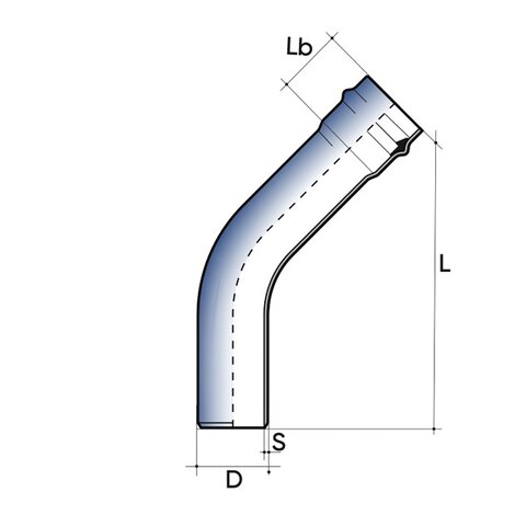 POWER-LOCK VDA® PN16 - 45° bend