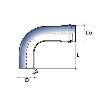 POWER-LOCK VDA® PN10 - 90° bend