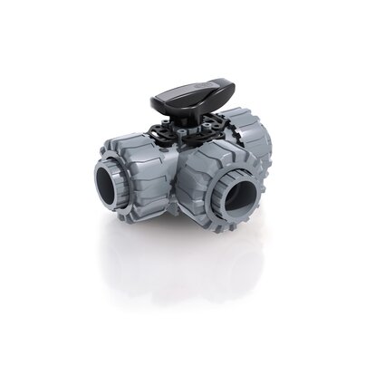 LKDIA - DUAL BLOCK® 3-WAY BALL VALVE