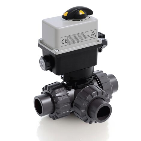 LKDAV/CE 24 V AC/DC - Electrically actuated ball valve DN 10:50