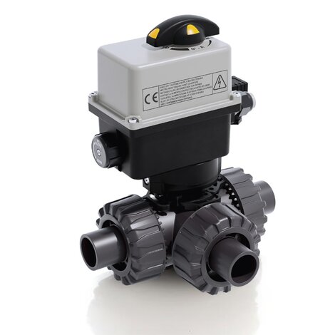 LKDDV/CE 24 V AC/DC - Electrically actuated ball valve DN 10:50