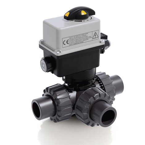 LKDJV/CE 24 V AC/DC - Electrically actuated ball valve DN 10:50