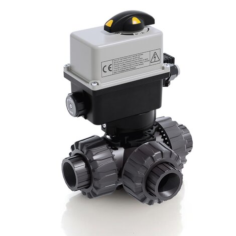 LKDGV/CE 90-240 V AC - Electrically actuated ball valve DN 10:50