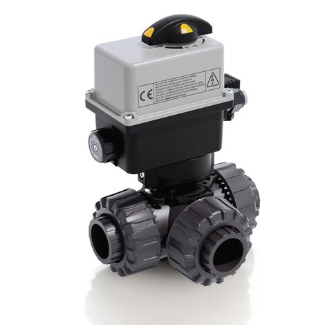 LKDLV/CE 90-240 V AC - Electrically actuated ball valve DN 10:50