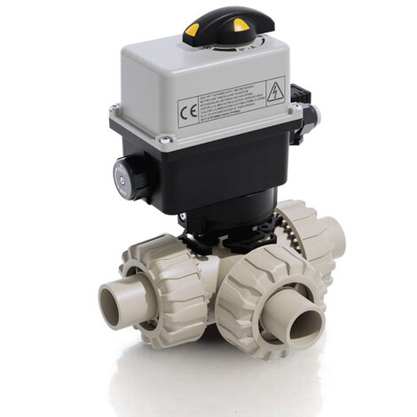 LKDDM/CE 90-240 V AC - Electrically actuated ball valve DN 10:50