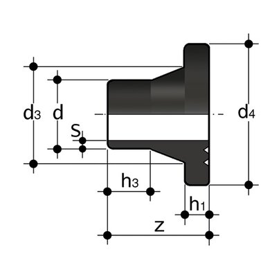 QBE SDR 11 - Stub flange