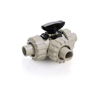 LKDDM - DUAL BLOCK® 3-way ball valve DN 15:50