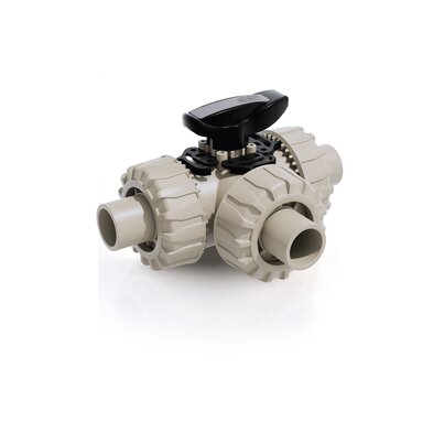 TKDDM - DUAL BLOCK® 3-way ball valve DN 15:50