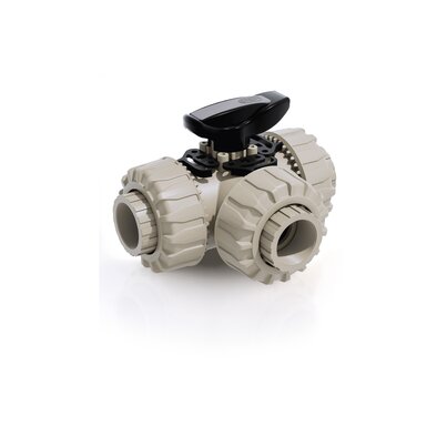 TKDFM - DUAL BLOCK® 3-way ball valve DN 15:50