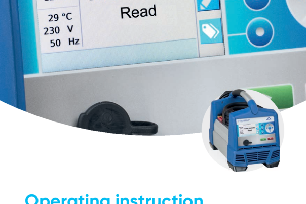 Operating instructions FRIAMAT prime eco