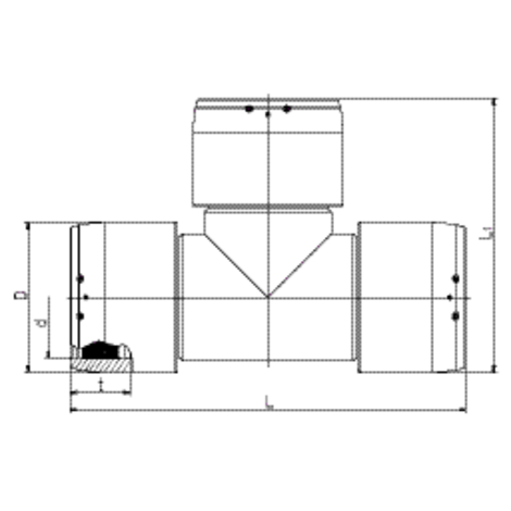 T-piece, SDR 11