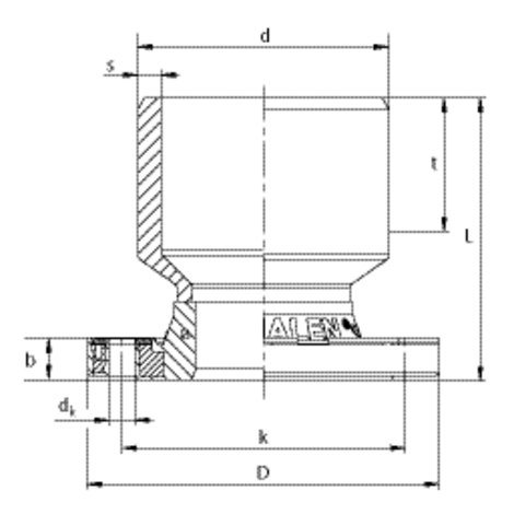 Flange reducer