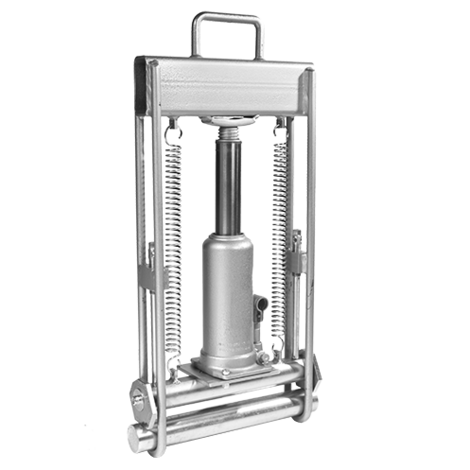 Hydraulic squeeze-off tool for pipes d 63 - d 180