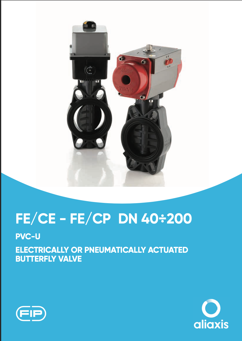 FE ACTUATED VALVES Technical Catalogue