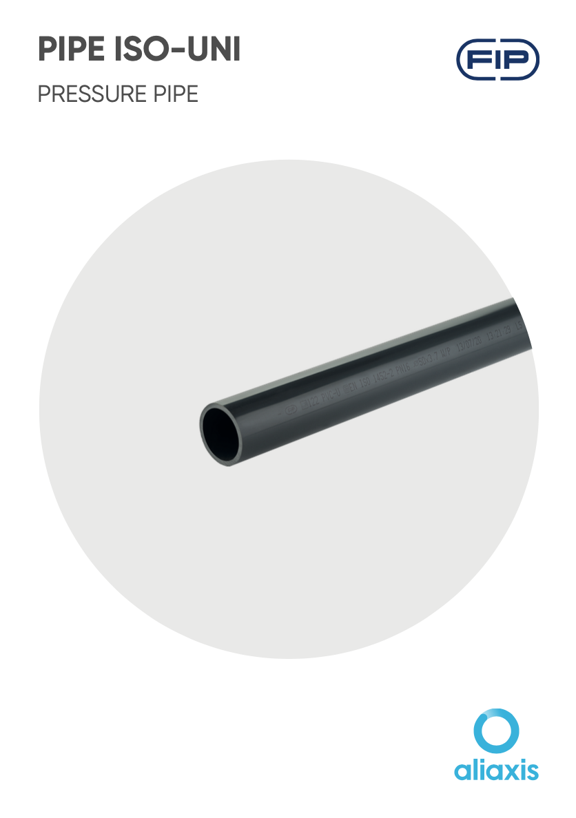 ISO-UNI PIPE PVC-U Technical Catalogue